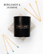 Benevolence LA Candles Bergamot & Jasmine Scented Candle