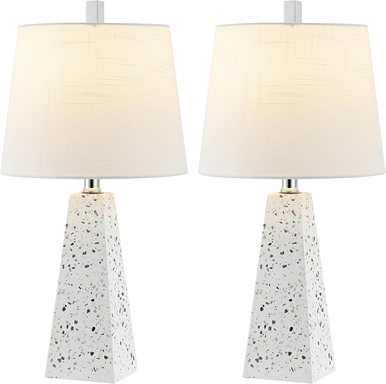 JONATHAN Y-SET2 Owen 20.5" Resin LED Table Lamp Contemporary