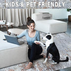 Rugs for Living Room: Large Machine Washable Area Rug 8x10