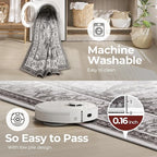 Boho Area Rugs Machine Washable for Living Room Bedroom, Large 5x7